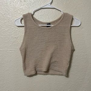 selling these together! crème colored , grey colored. fits a small but marked m